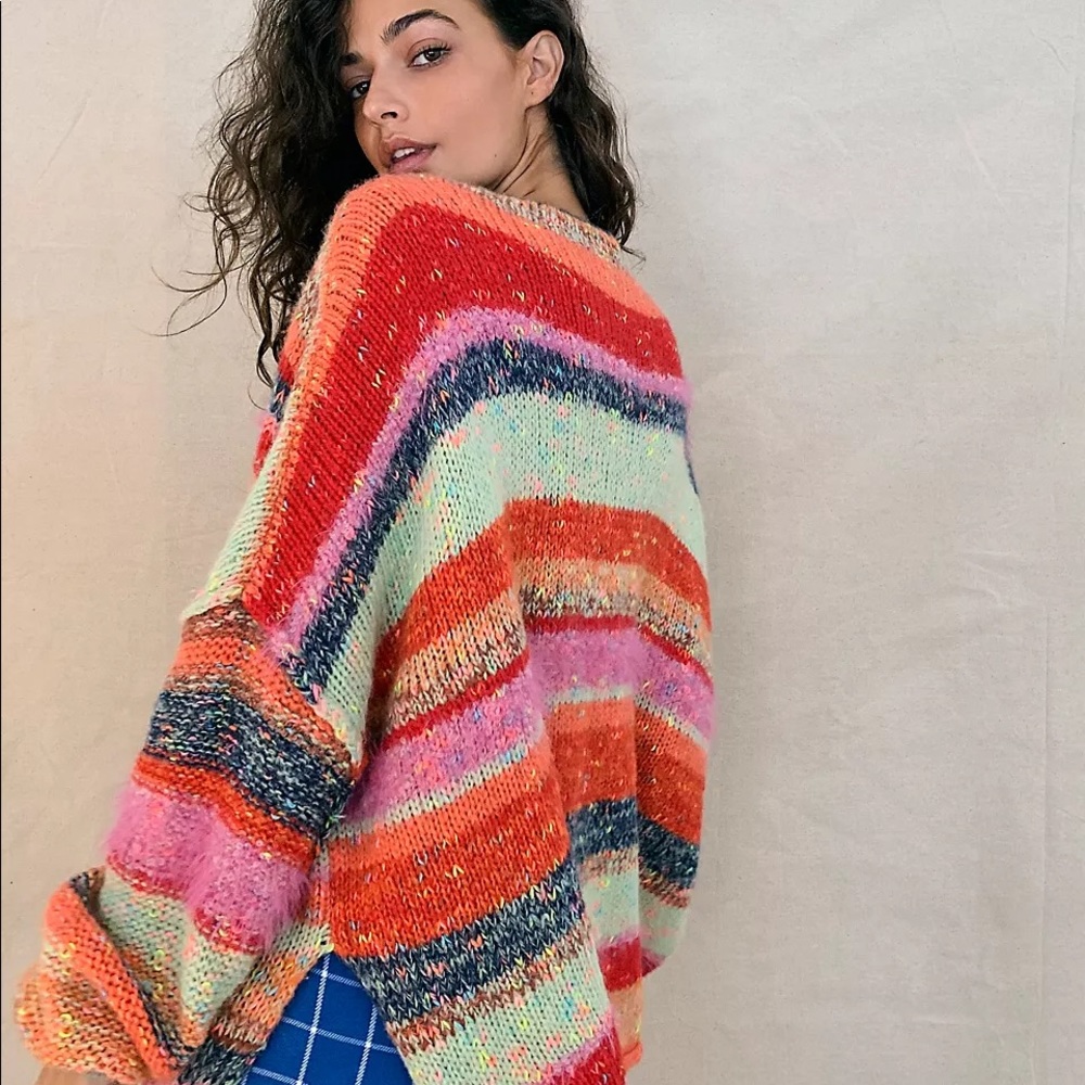 Free People | String Lights Pullover Sweater | BYO Rainbow